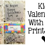 Kids Valentines – No Candy, Free Printable