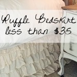 Ruffle Bed skirt – only $35
