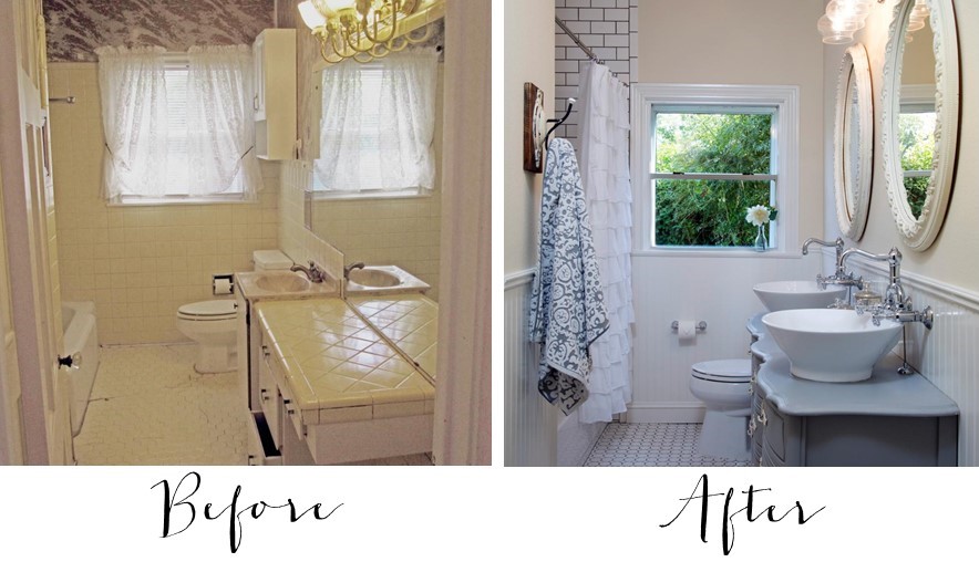 Fixer Upper Bathroom Before Afters House Of Hargrove