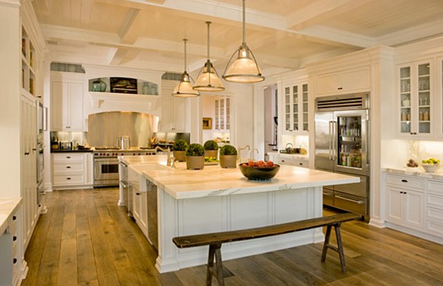 Get inspired by these stunning white kitchens.
