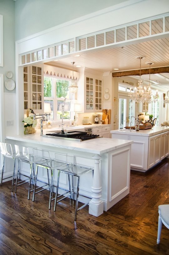 Beautiful White  Kitchens  House of Hargrove