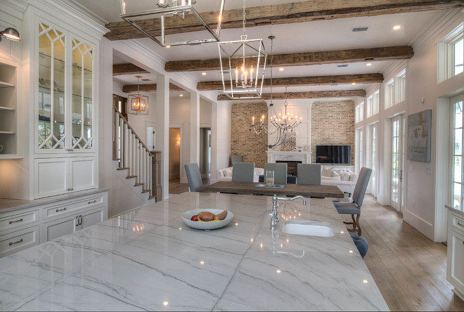 Get inspired by these stunning white kitchens.