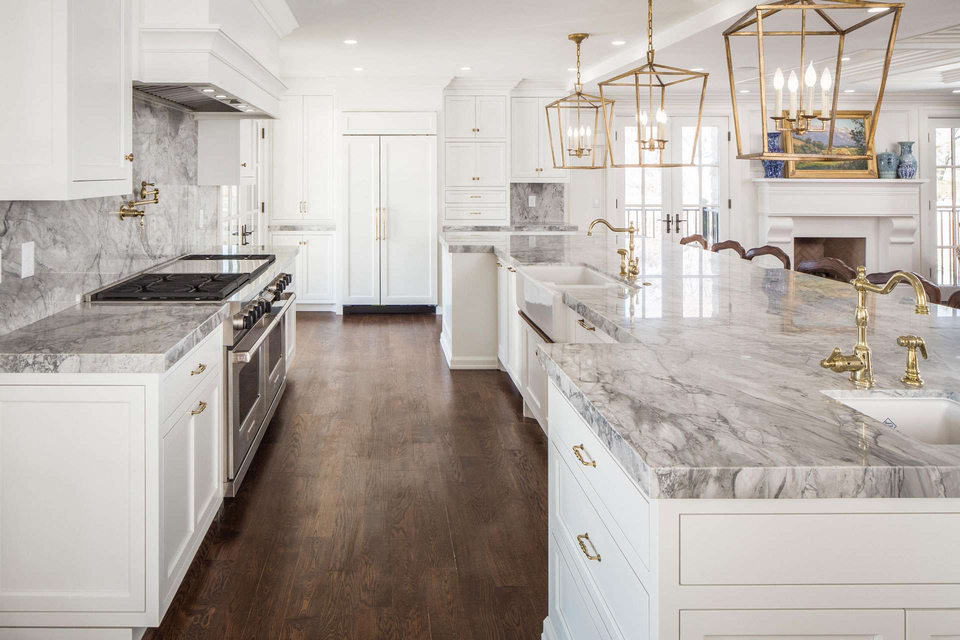 Get inspired by these stunning white kitchens.