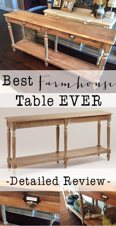 Farmhouse Console Table