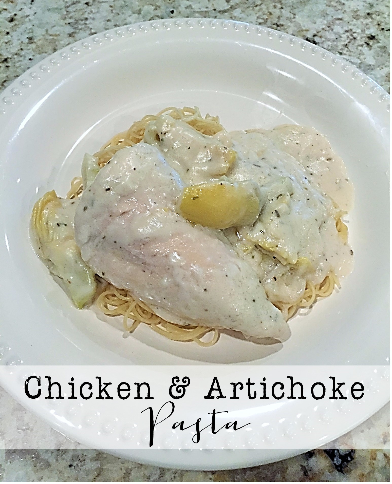Chicken & Artichoke Pasta