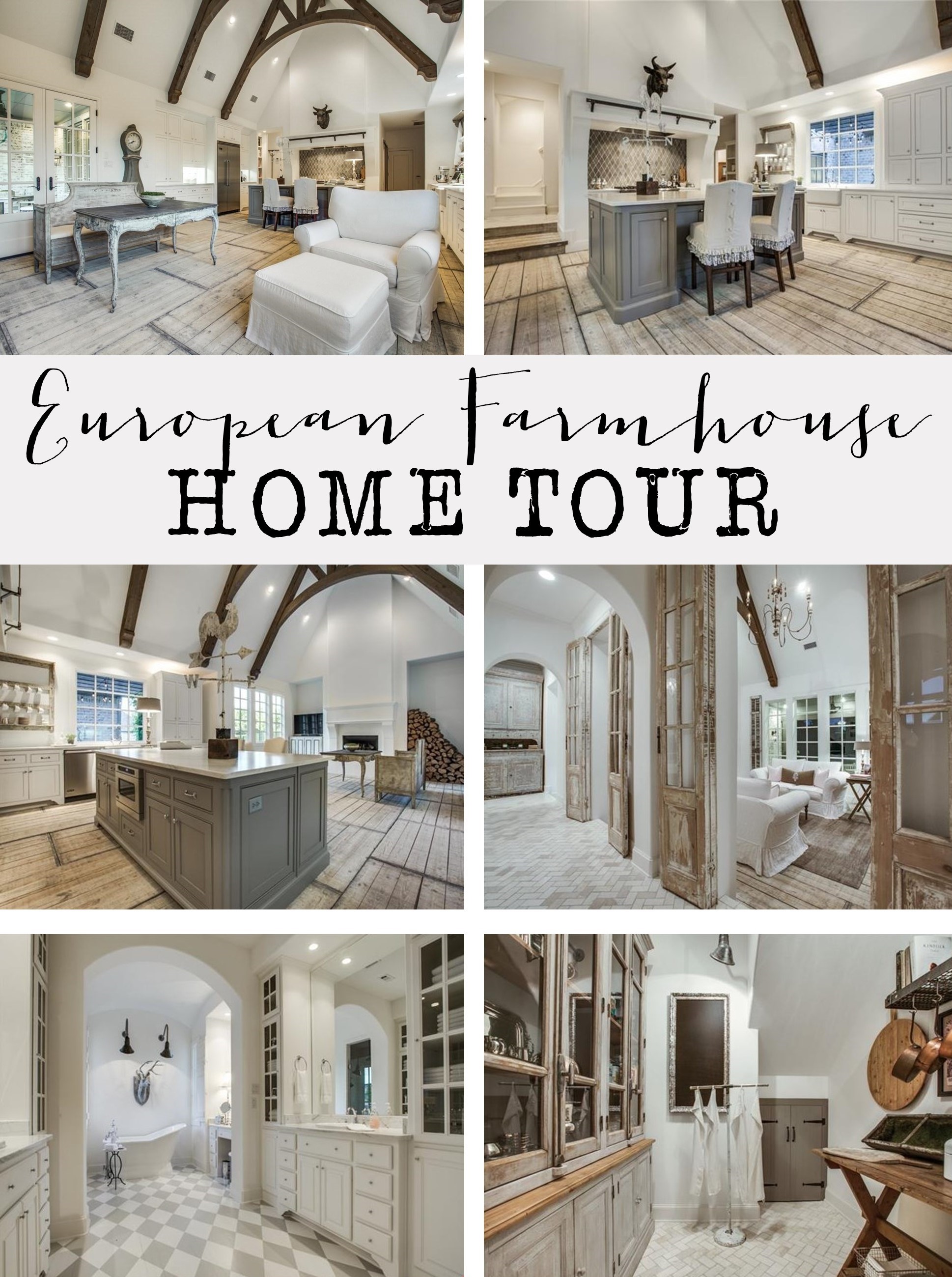  European  Farmhouse  Home  Tour House  of Hargrove