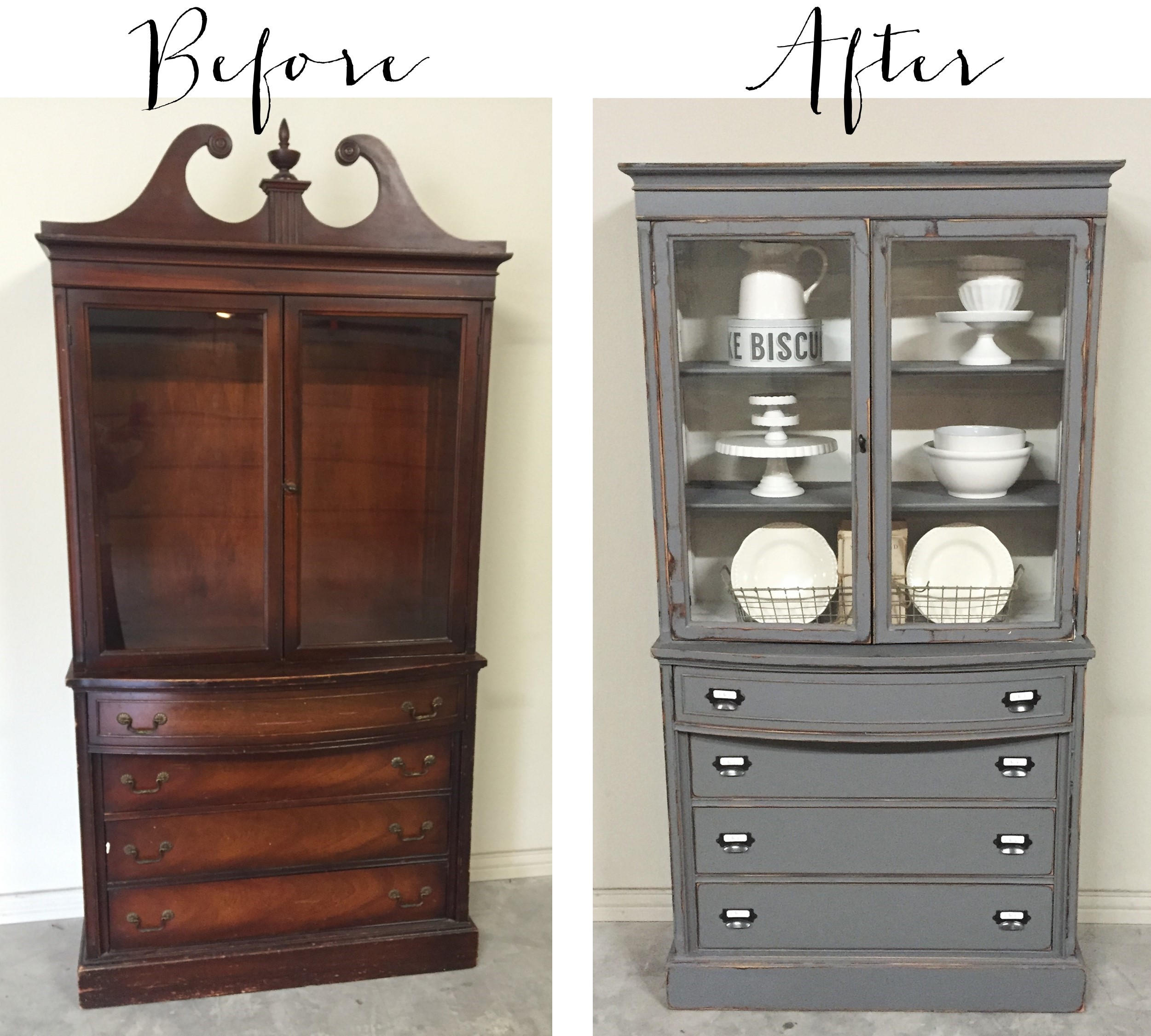 farmhouse cabinet makeover (4)