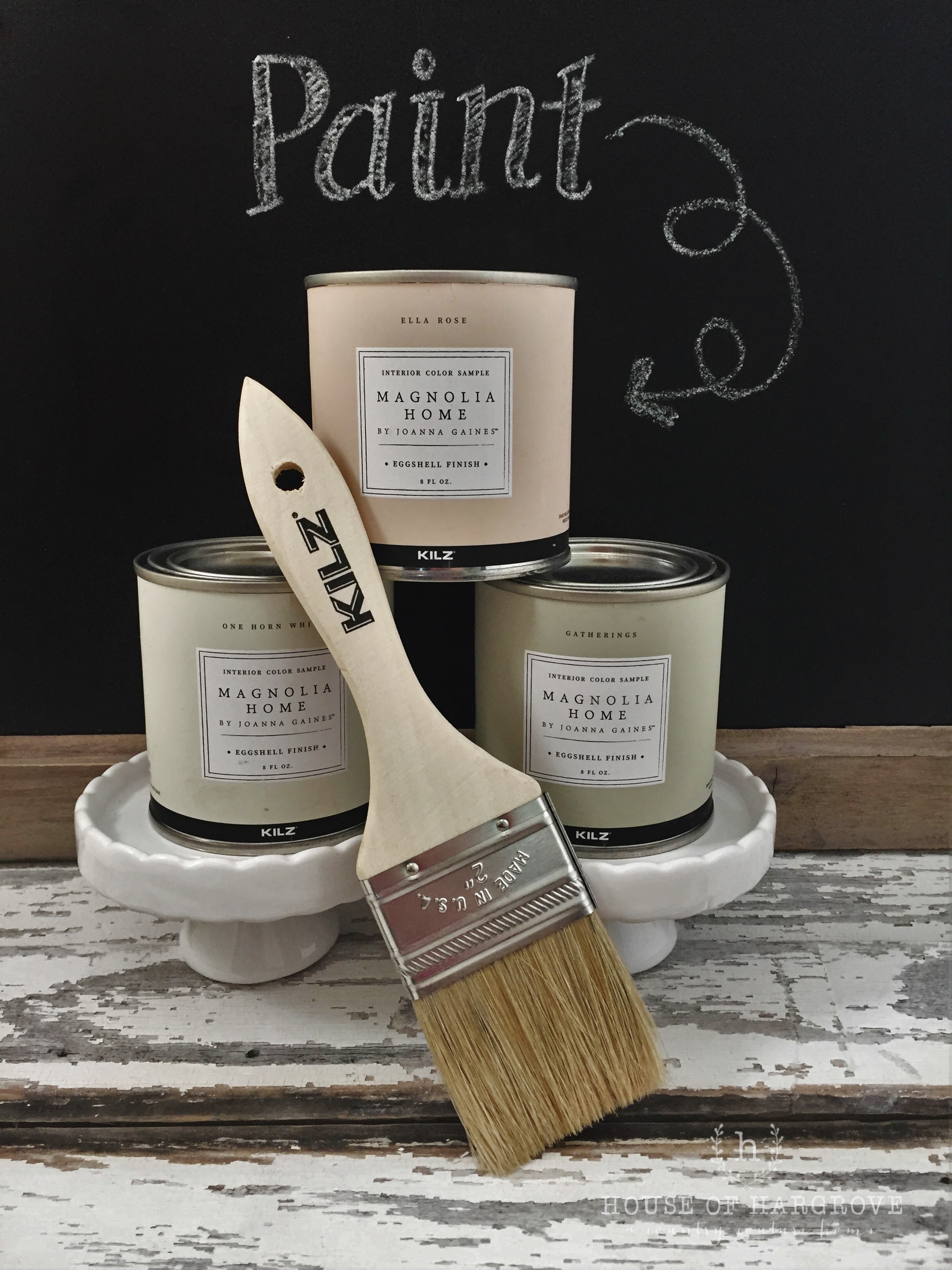 Magnolia Home Chalk Paint Review - Saw Nail and Paint