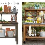 Potting Bench Love- look for less