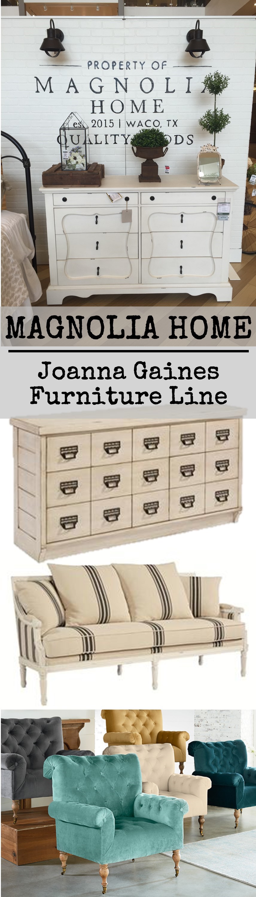 Magnolia home shop furniture dresser