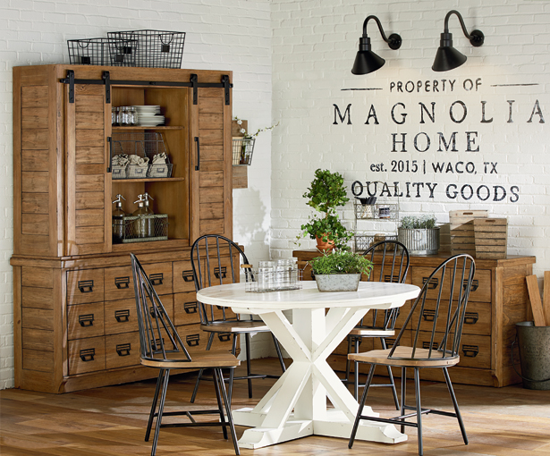 Magnolia home deals primitive dining table