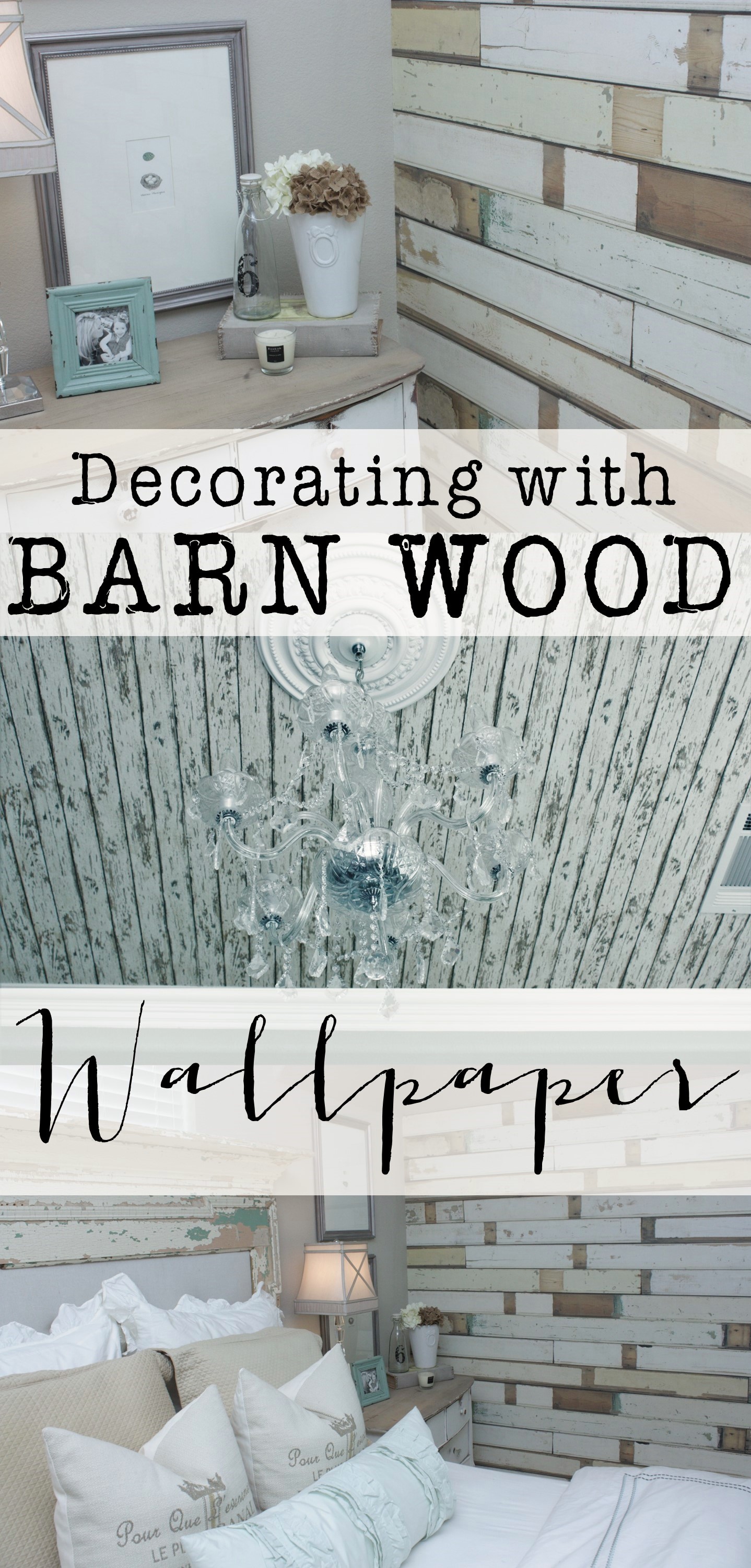 Barn wood wallpaper