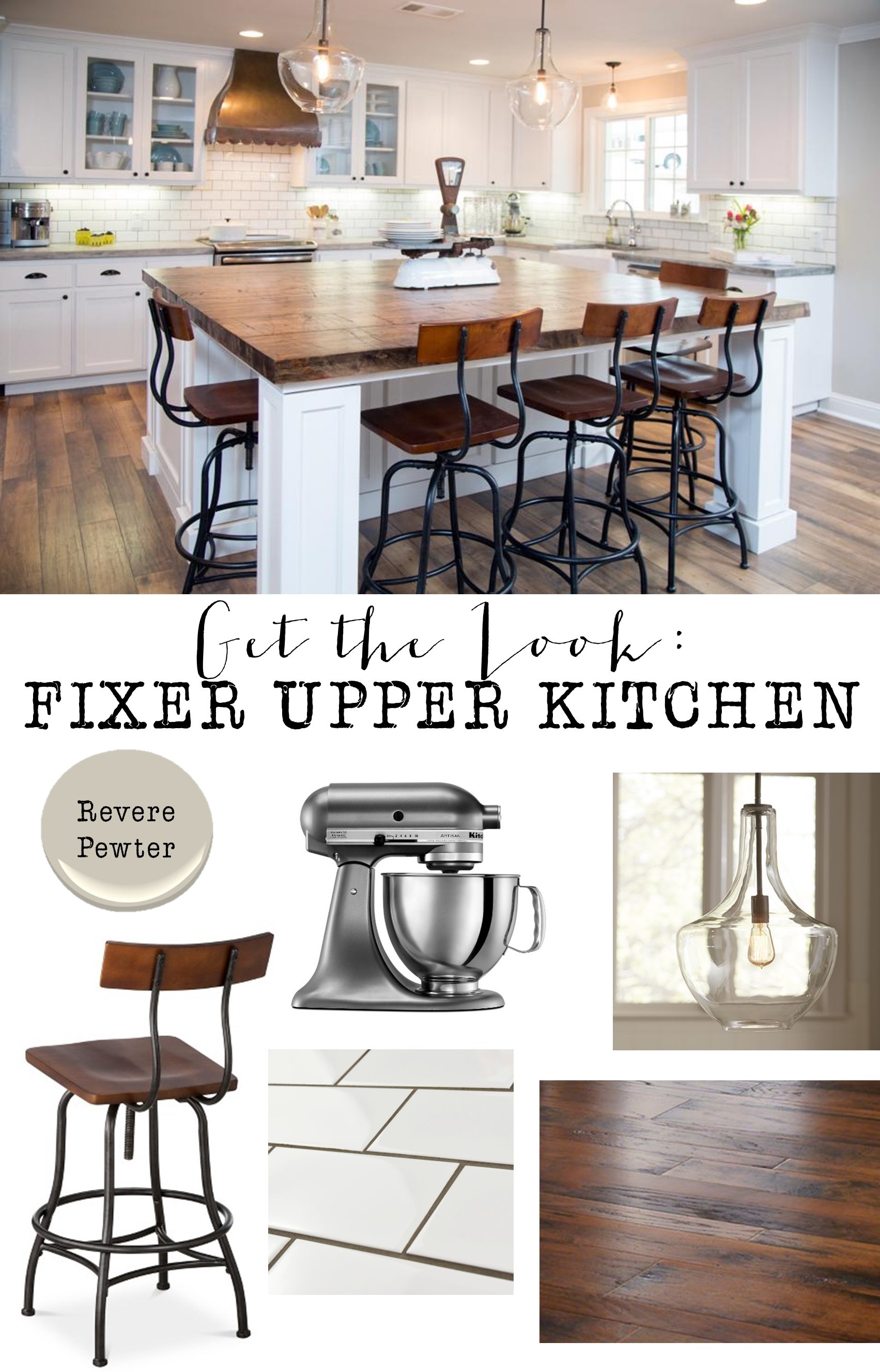 Get the Look Fixer Upper Kitchen (6)