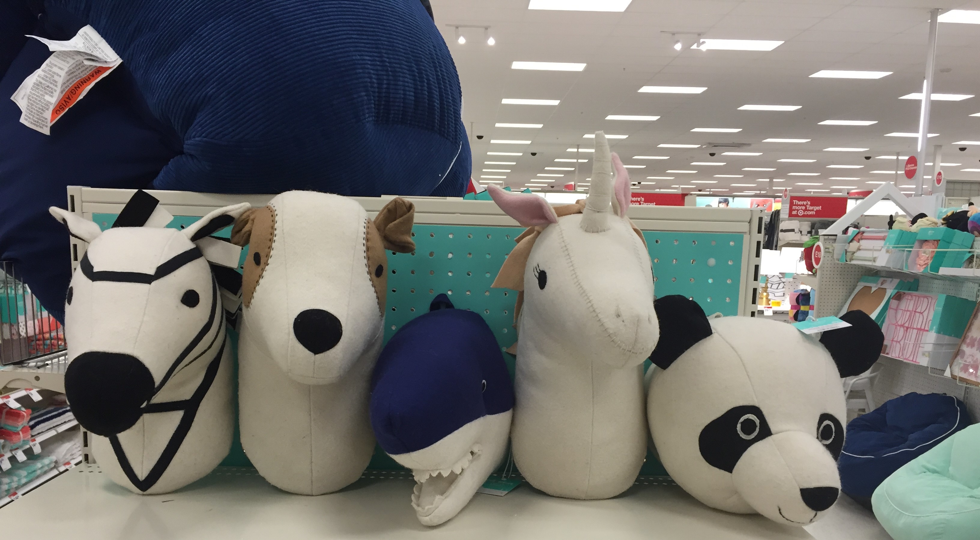 Target stuffed discount animal heads