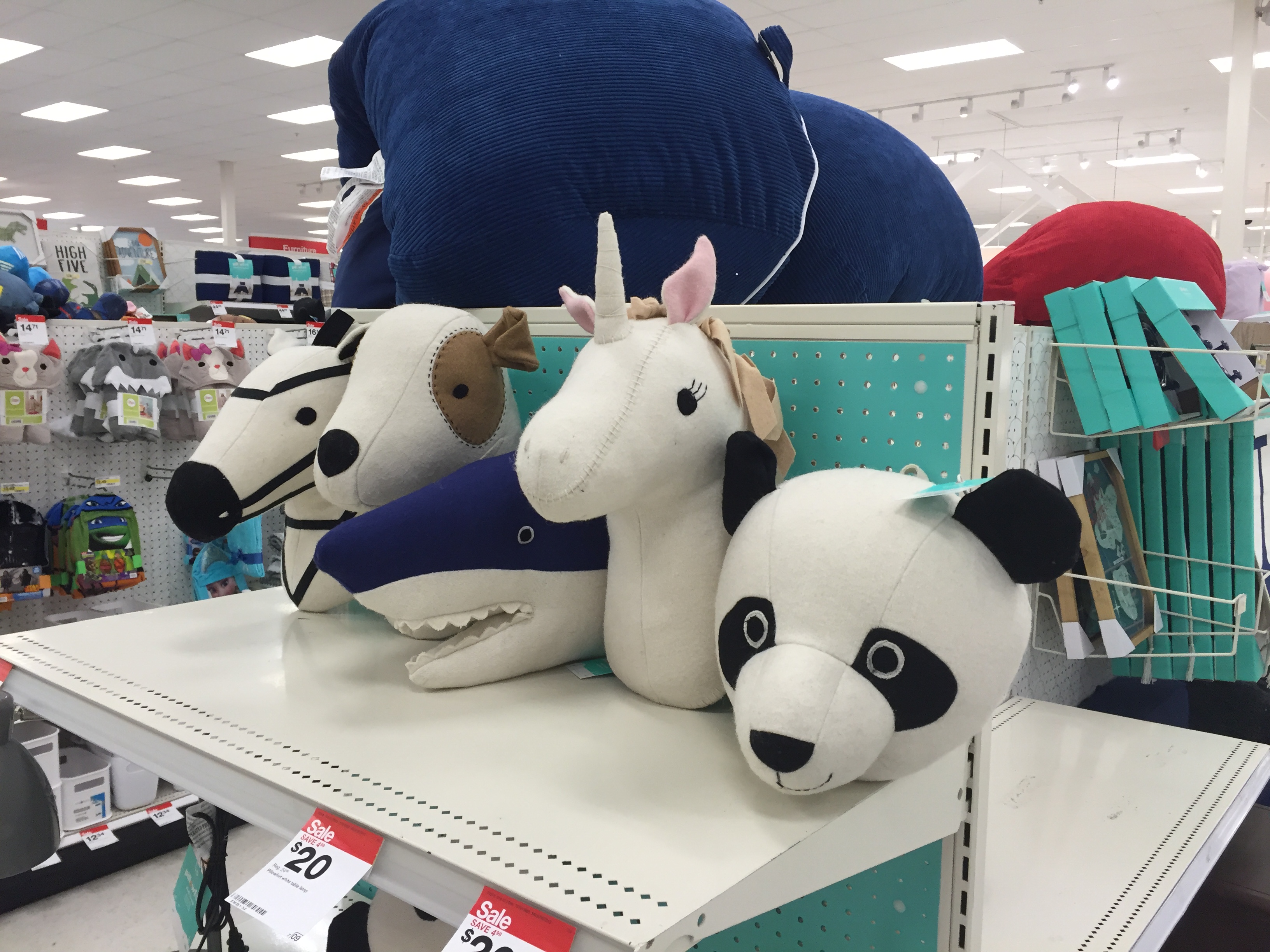 target stuffed animal heads