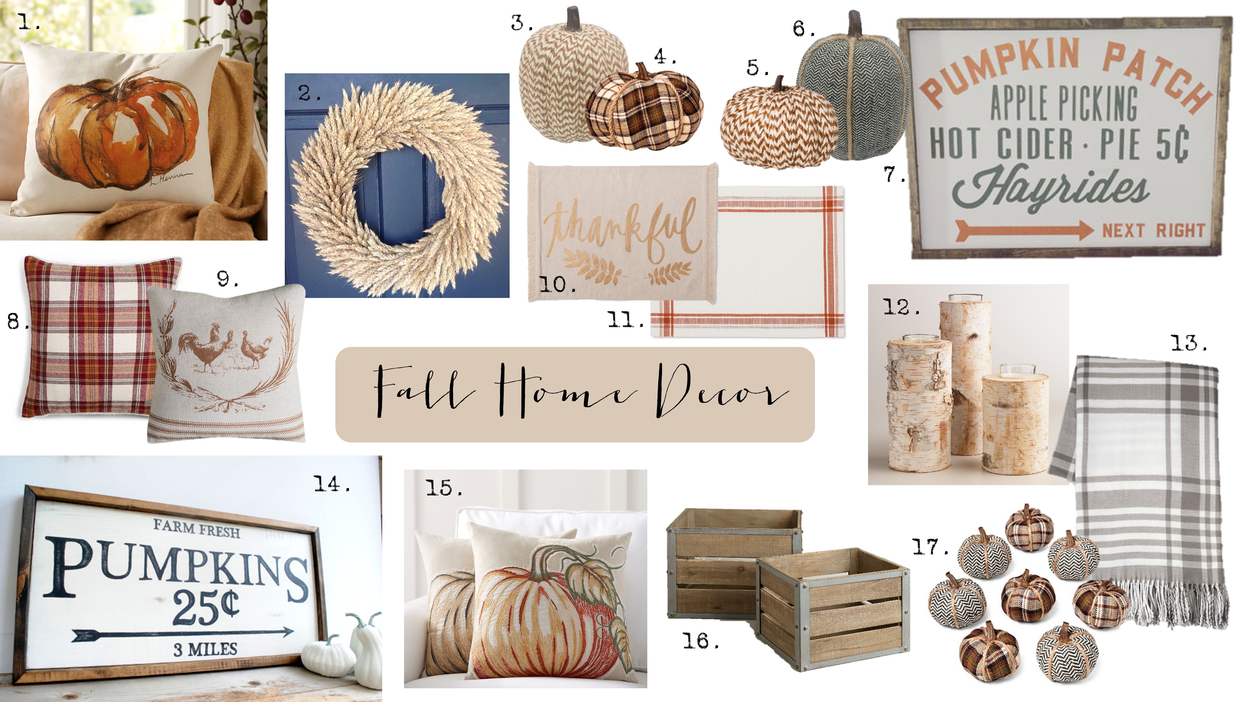 Fall Home Decor - House of Hargrove