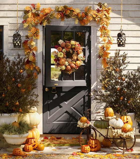 Marvelous Pottery Barn Fall Decor Ideas Grey Door