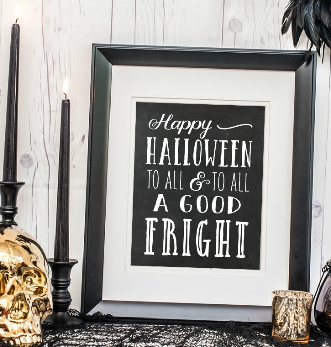 Classy Clutter, Halloween Printables