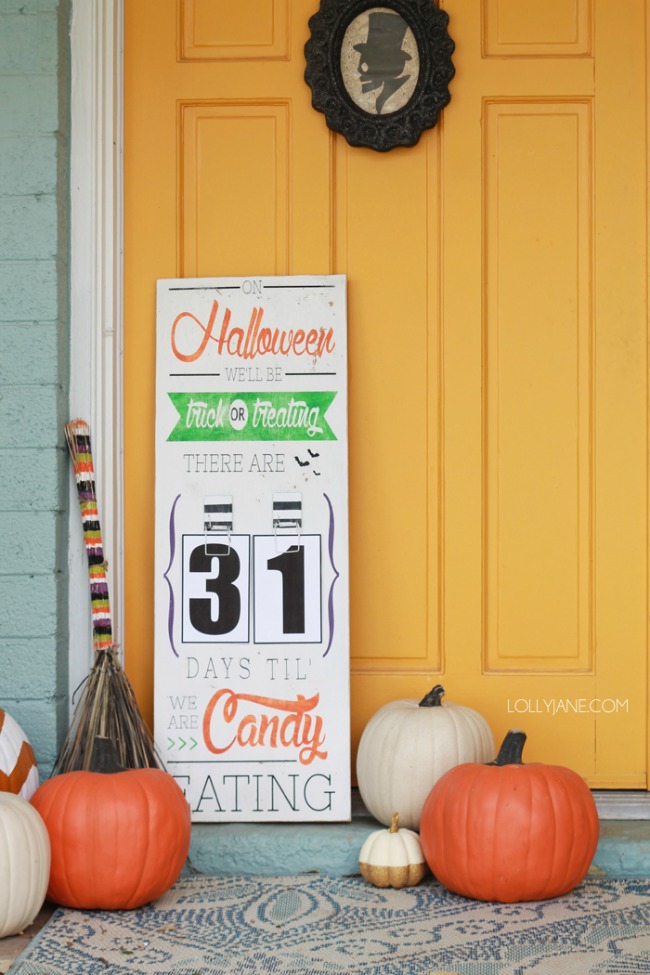Lolly Jane, Halloween Front Porch Ideas via House of Hargrove