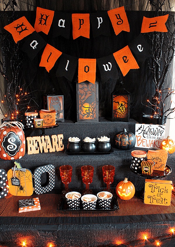 Michelle's Party Plan It, Halloween Decor Ideas 