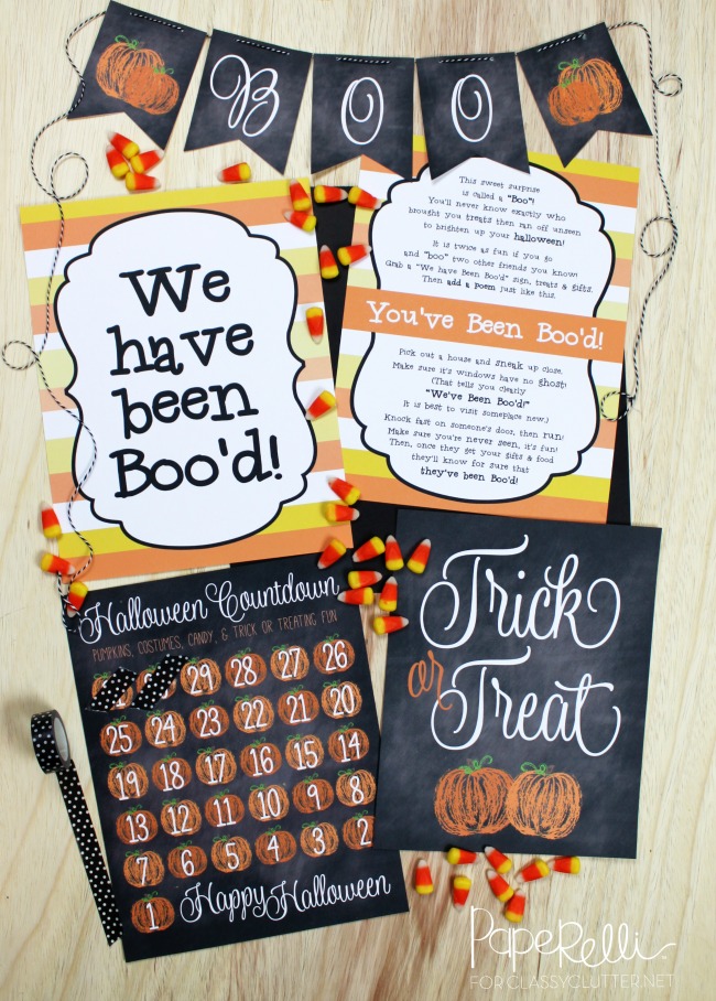 Paperelli, Halloween Printables