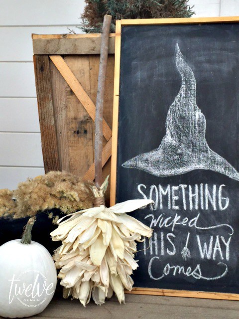 Twelve on Main, Halloween Porch Ideas via House of Hargrove