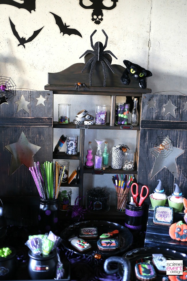 WitchCraft Halloween Party by Soiree Event Design, Halloween Tablescapes and Party Ideas 