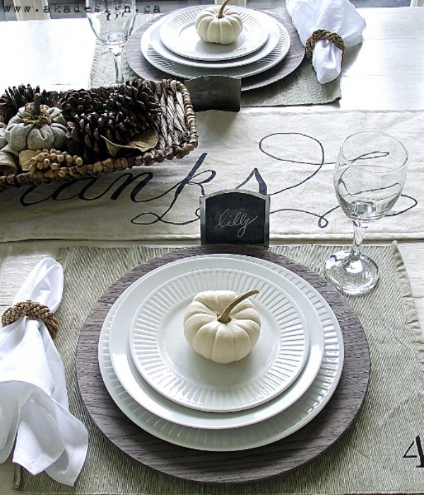 AKA Design, Thanksgiving Tablescapes via House of Hargrove