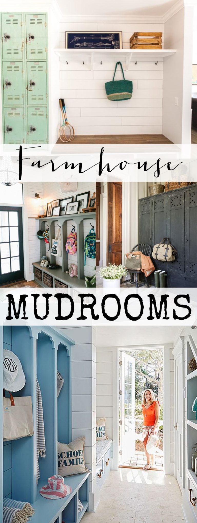 Farmhouse Mudrooms - House of Hargrove
