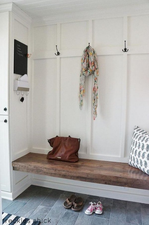 Freckles at home, Farmhouse Mudrooms via House of Hargrove