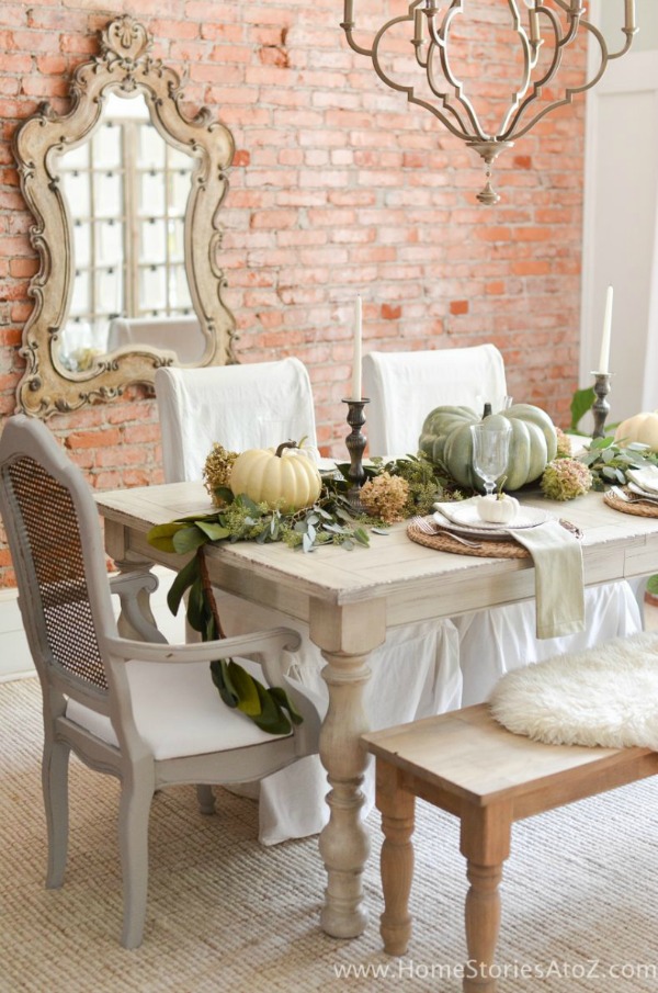 Home Stories A to Z, Thanksgiving Tablescapes via House of Hargrove