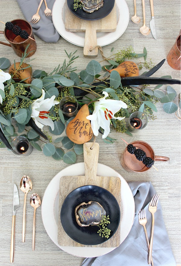 Julep, Thanksgiving Tablescapes via House of Hargrove