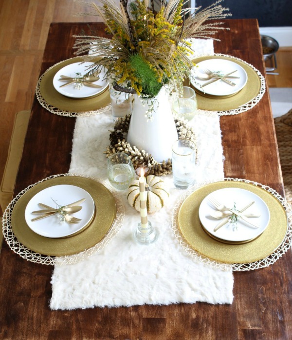 Simple Stylings, Thanksgiving Tablescapes via House of Hargrove