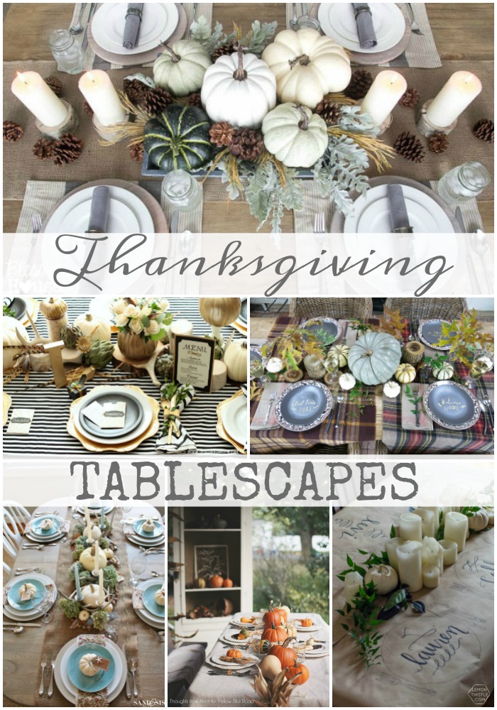 Thanksgiving Tablescapes