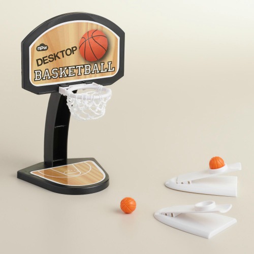 Desktop Basketball, White Elephant Gift Ideas via House of Hargrove