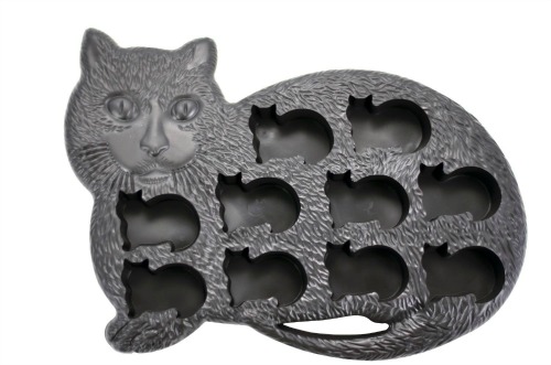 Kitten Shape Silicone Ice Cube Tray, White Elephant Gift Ideas via House of Hargrove