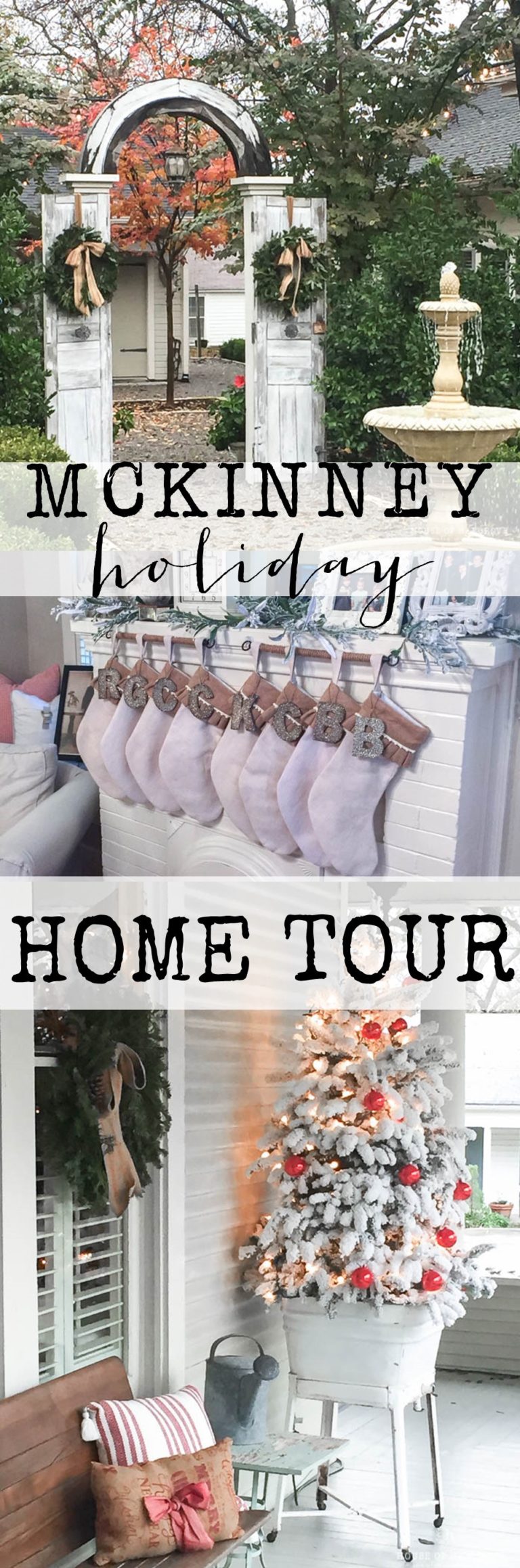 McKinney Holiday Home Tour 2016 part 1 House of Hargrove