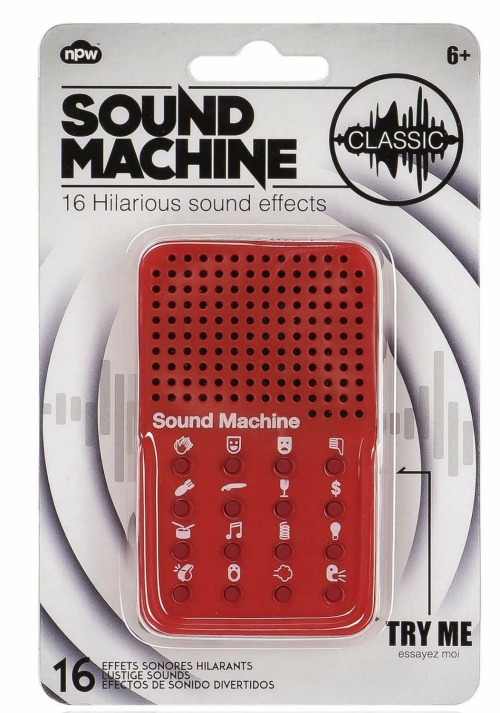 Sound Machine with Hilarious Effects, White Elephant Gift Ideas via House of Hargrove