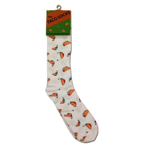 Taco Socks, White Elephant Gift Ideas via House of Hargrove