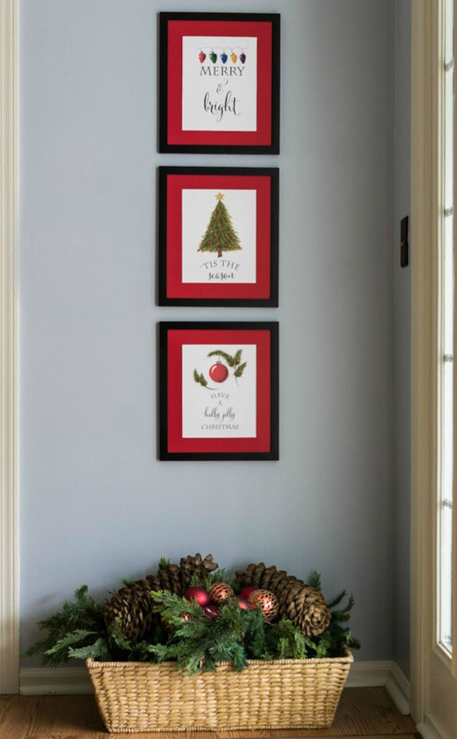 Trio of Prints, Christmas Printables via House of Hargrove