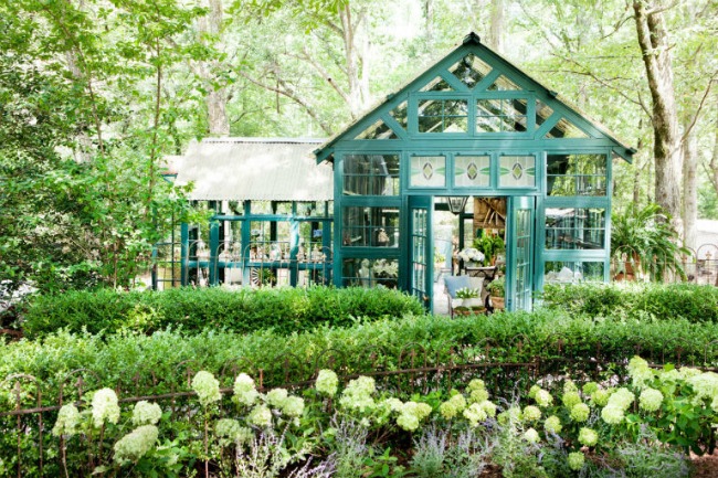 Erica George Dines via Country Living, She Sheds via House of Hargrove