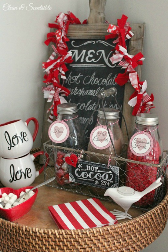 Hot Chocolate Bar Ideas - Clean and Scentsible