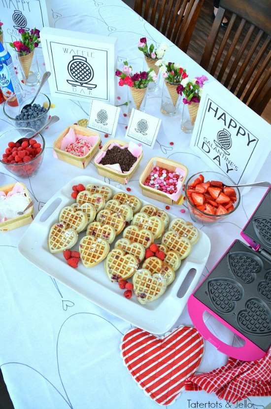 The Ultimate Galentines Party by Tatertots & Jello, 40 Valentines Day Ideas via House of Hargrove