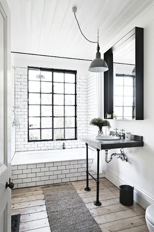 Modern Farmhouse Bathroom