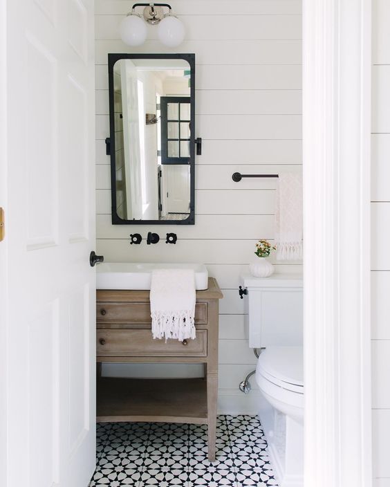 Modern Farmhouse  Bathrooms  House of Hargrove