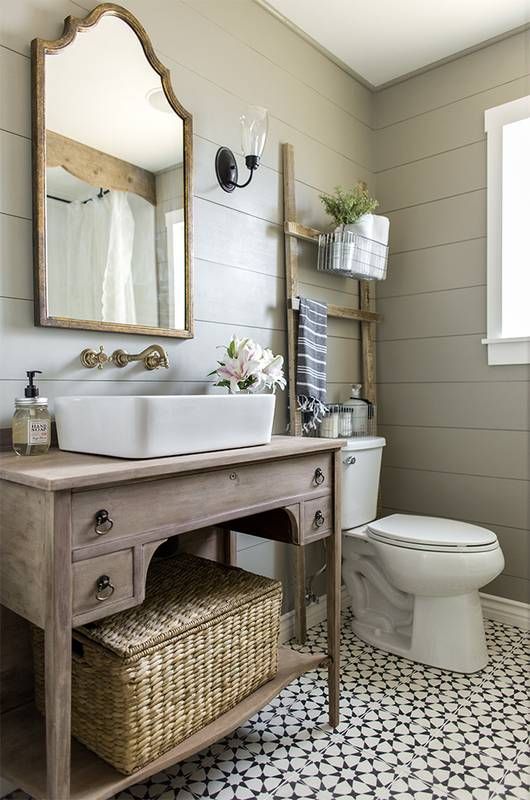 Modern Farmhouse Bathrooms - House of Hargrove