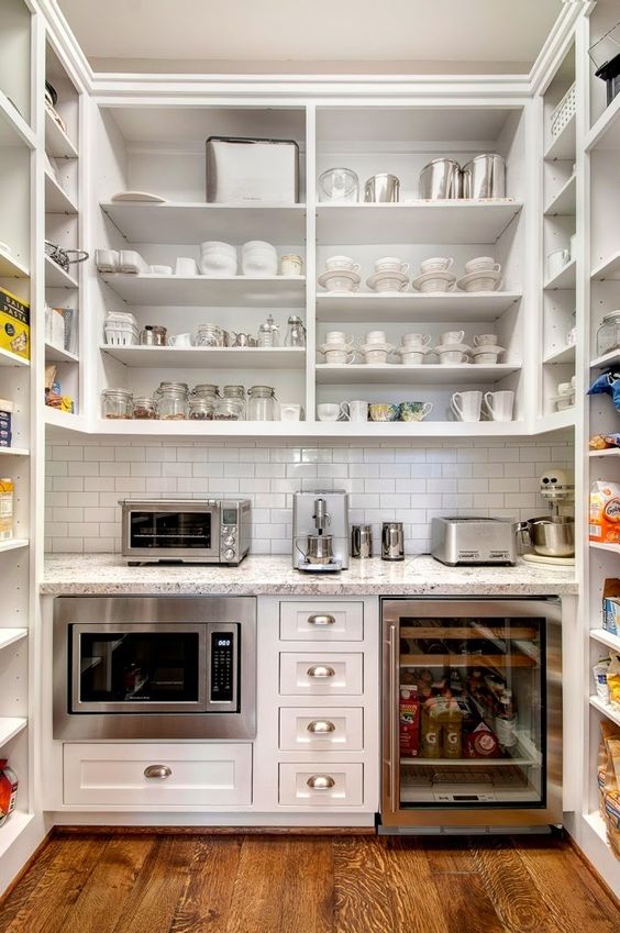 Be DifferentAct Normal: Pretty Pantries  Pantry inspiration, Butler  pantry, Pantry design