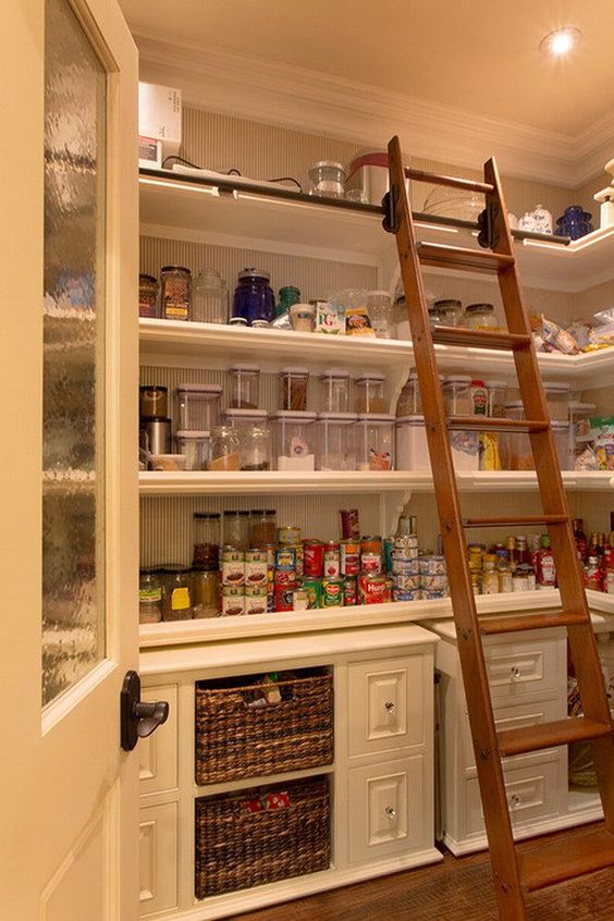 Check out these amazing pantries and butler's pantries for tons of inspiration and great ideas!