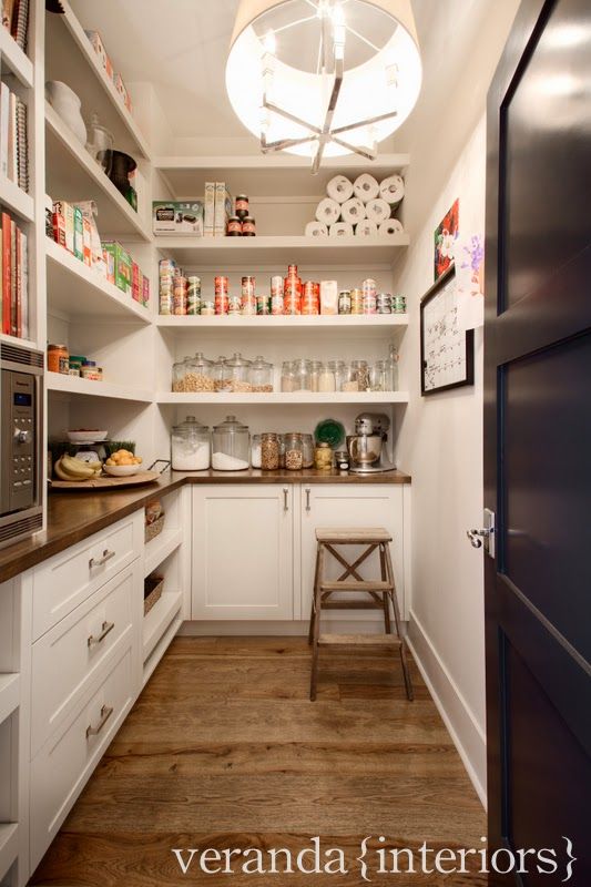 The Most Beautiful Pantries & Butler's Pantries. Full of great ideas.