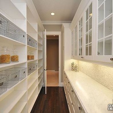 Check out these amazing pantries and butler's pantries for tons of inspiration and great ideas!